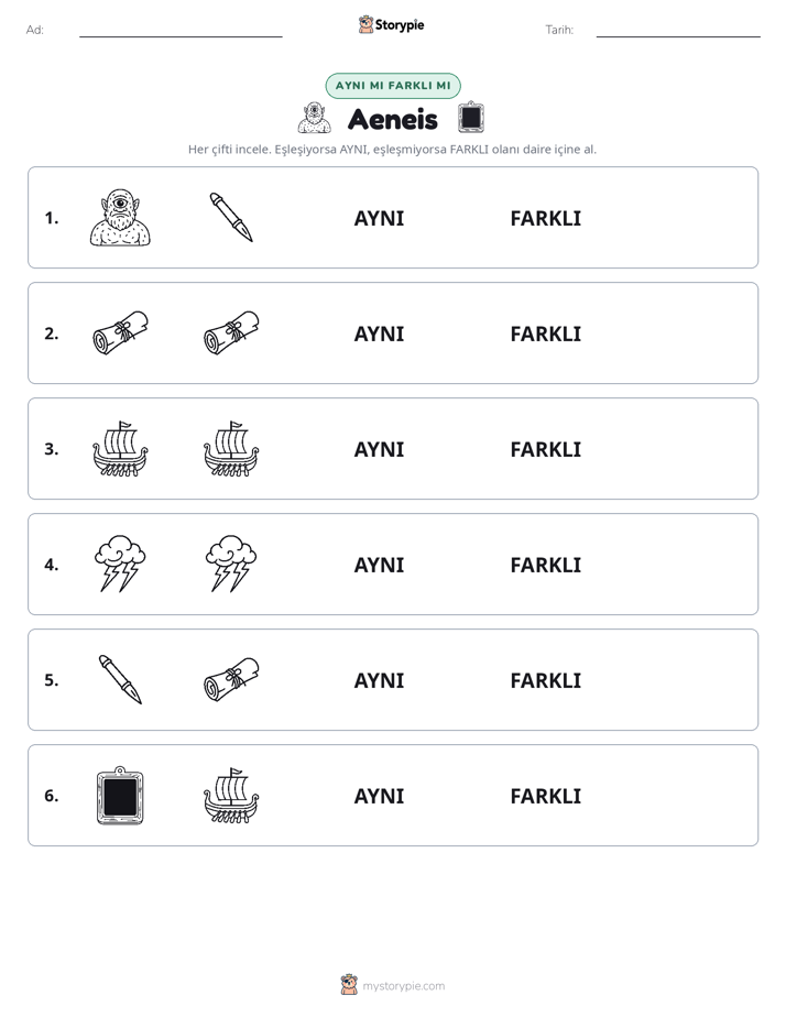 Aynı mı Farklı mı