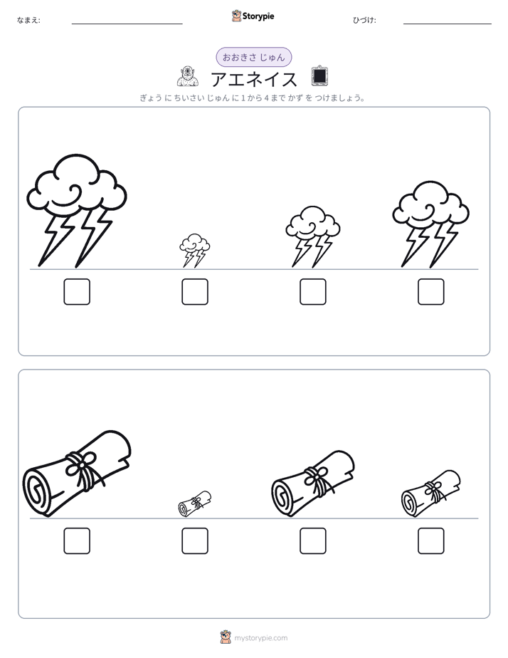 サイズ順