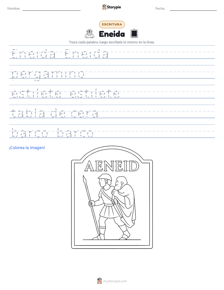 Práctica de Escritura
