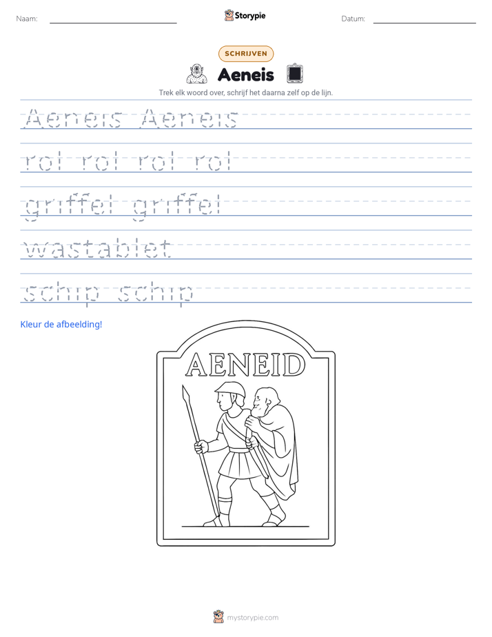 Schrijf Oefening