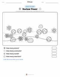 Nuclear Power printable worksheet preview
