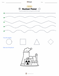 Nuclear Power printable worksheet preview