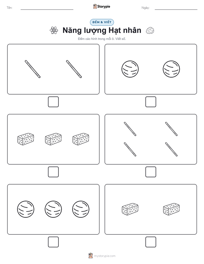 Đếm & Viết