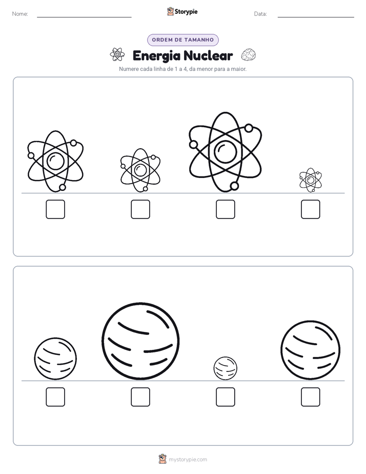 Ordem de Tamanho