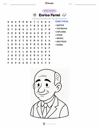 Enrico Fermi printable worksheet preview