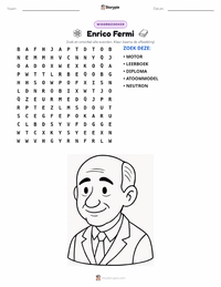 Enrico Fermi afdrukbare werkblad voorbeeld
