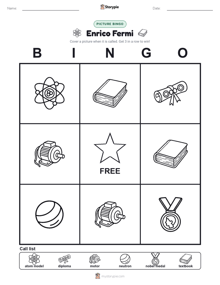 Picture Bingo