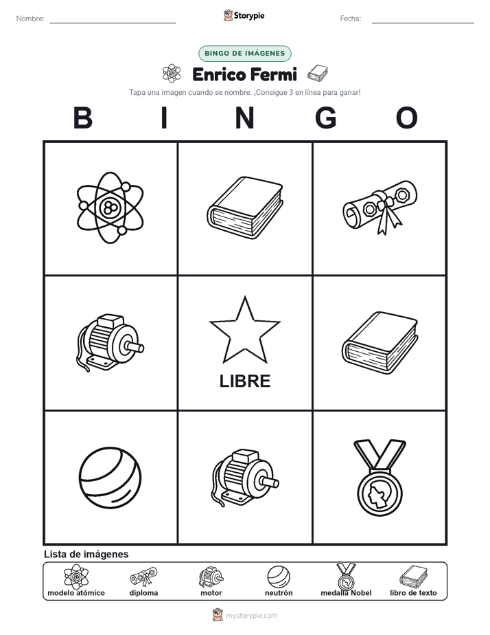 Bingo de Imágenes