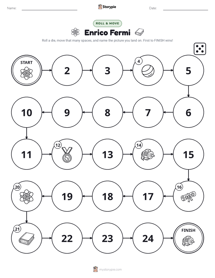 Roll & Move Game
