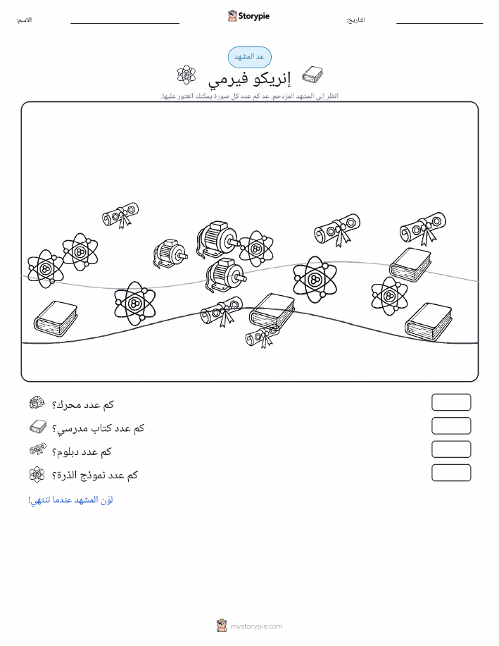 مشهد العد