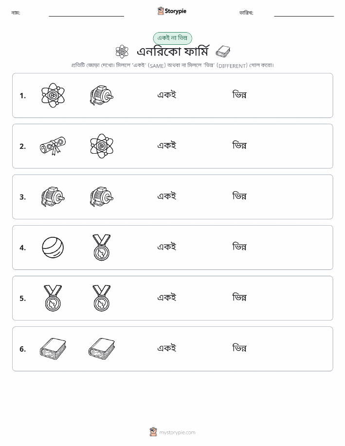 একই বা ভিন্ন