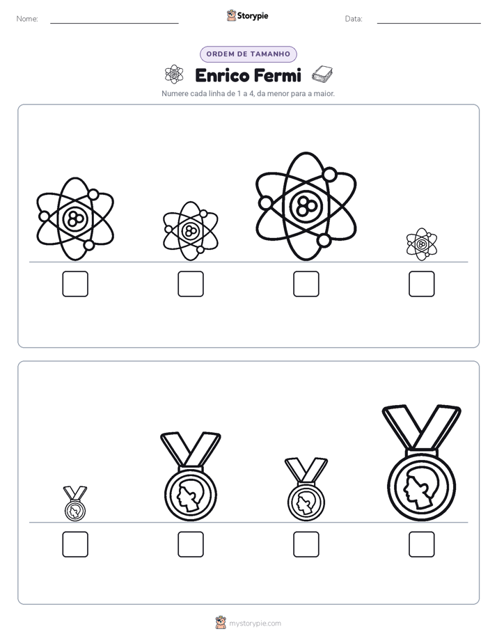 Ordem de Tamanho