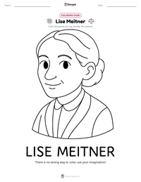 Lise Meitner printable worksheet preview