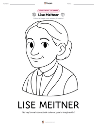 Vista previa de la hoja de trabajo imprimible de Lise Meitner