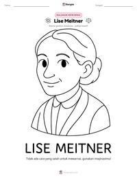 Prabaca lembar kerja cetak Lise Meitner