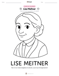 Anteprima della scheda stampabile di Lise Meitner