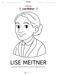 Lise Meitner afdrukbare werkblad voorbeeld