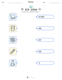 莉泽·迈特纳 可打印工作表预览