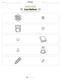 Vista previa de la hoja de trabajo imprimible de Lise Meitner