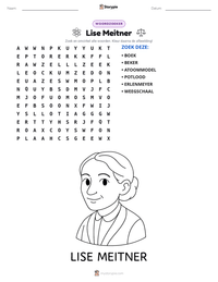 Lise Meitner afdrukbare werkblad voorbeeld