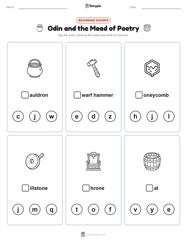Beginning Sounds