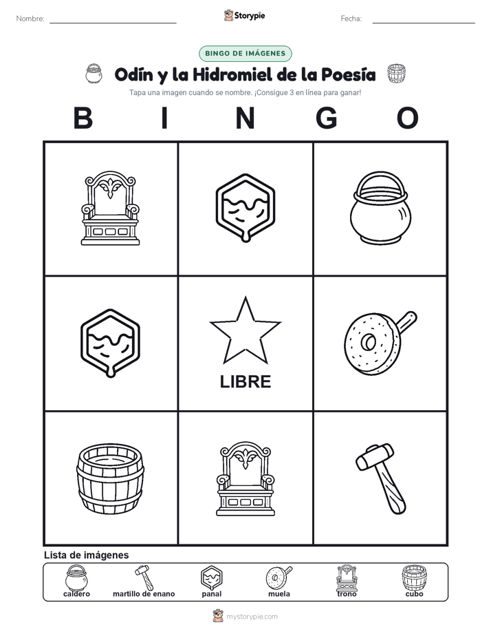 Bingo de Imágenes