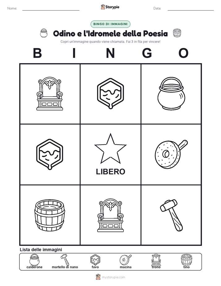 Bingo delle Immagini