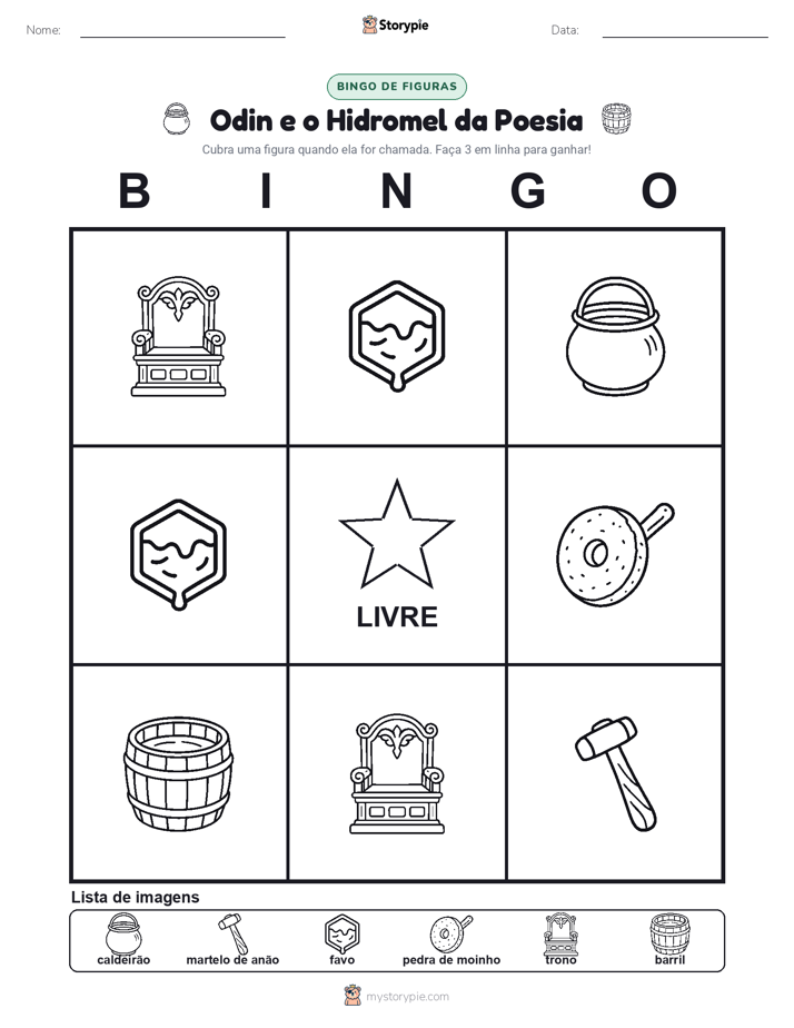 Bingo de Imagens