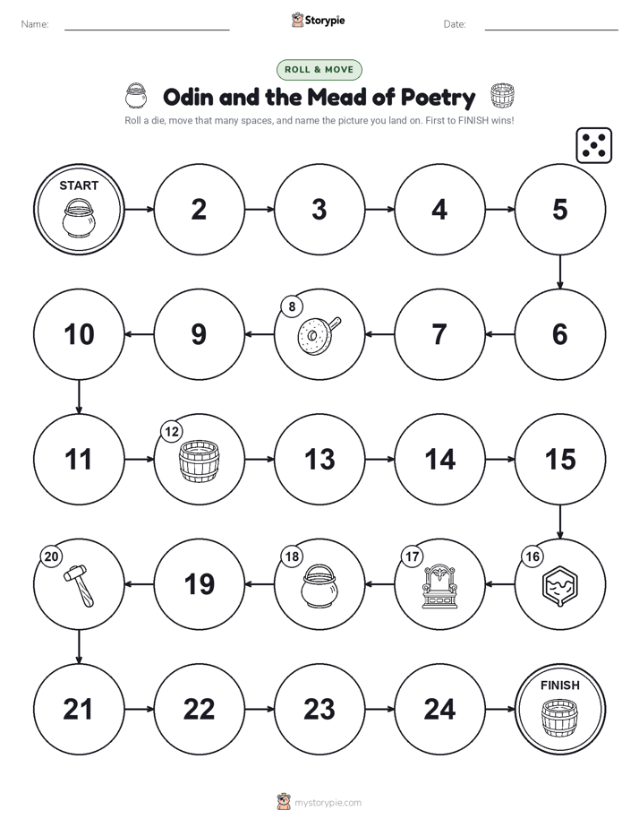 Roll & Move Game