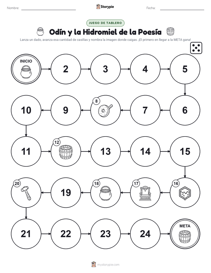 Juego de Rueda y Avanza