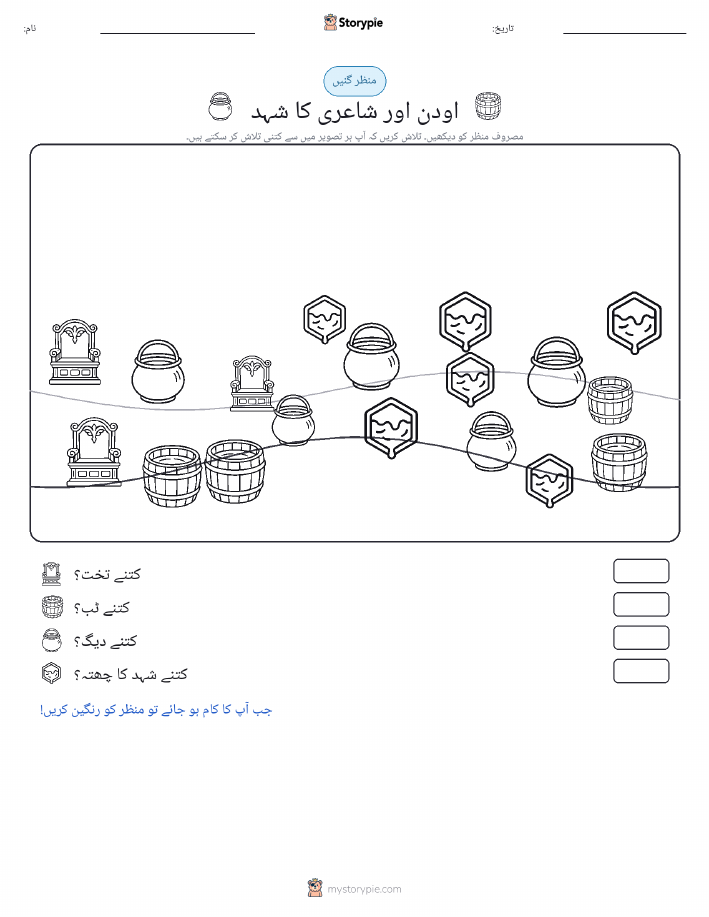 گنتی کا منظر