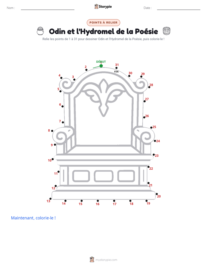 Relie les points