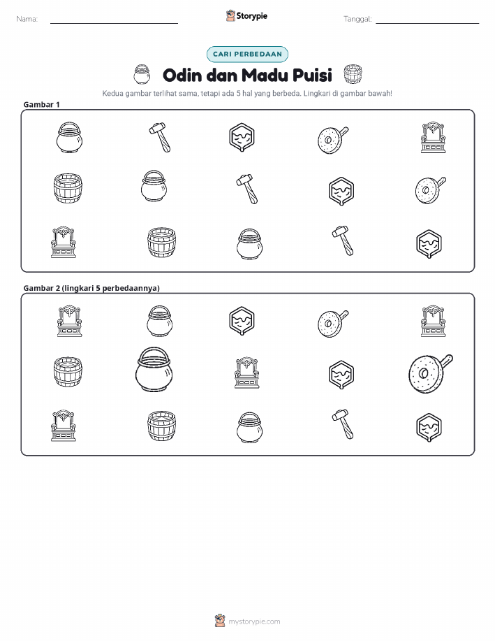 Temukan Perbedaannya