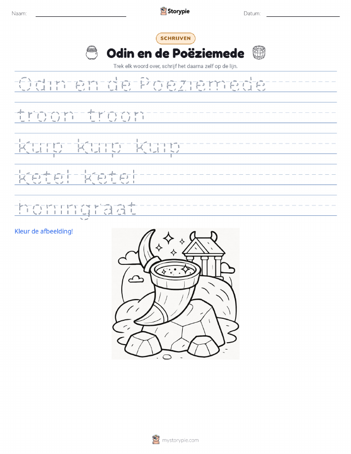 Schrijf Oefening