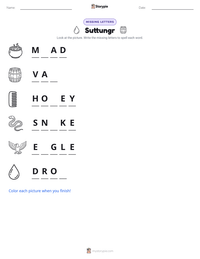 Suttungr printable worksheet preview
