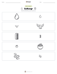 Suttungr printable worksheet preview