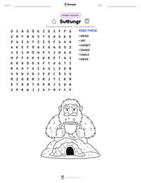 Suttungr printable worksheet preview