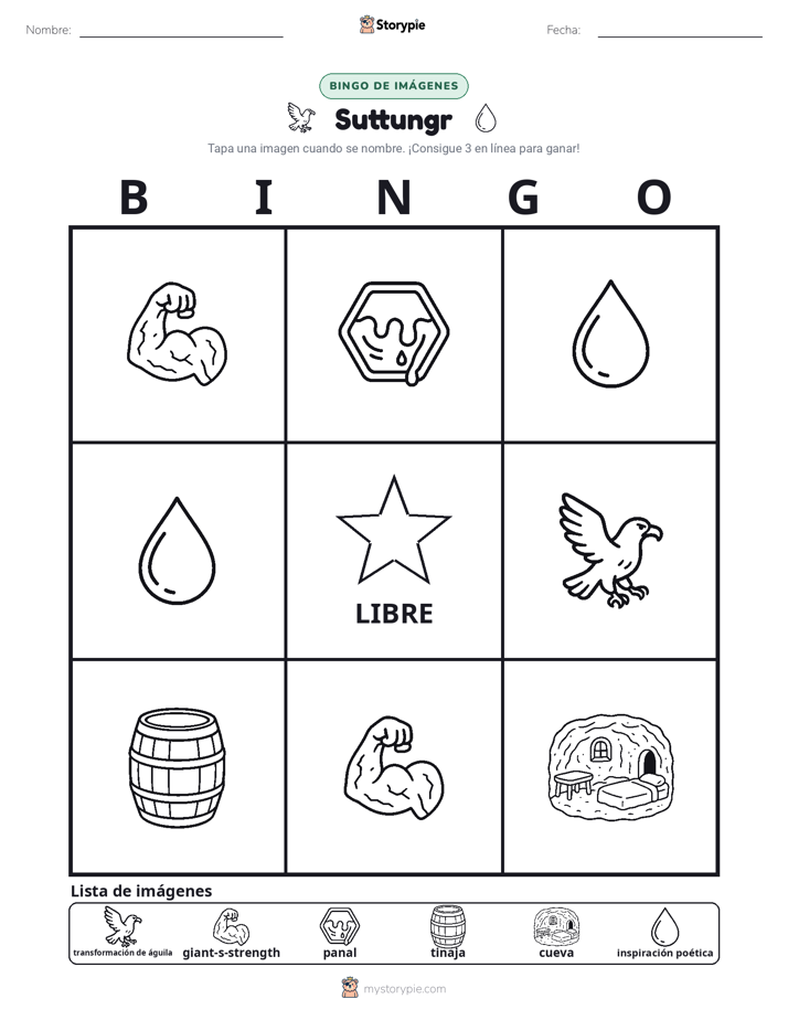 Bingo de Imágenes