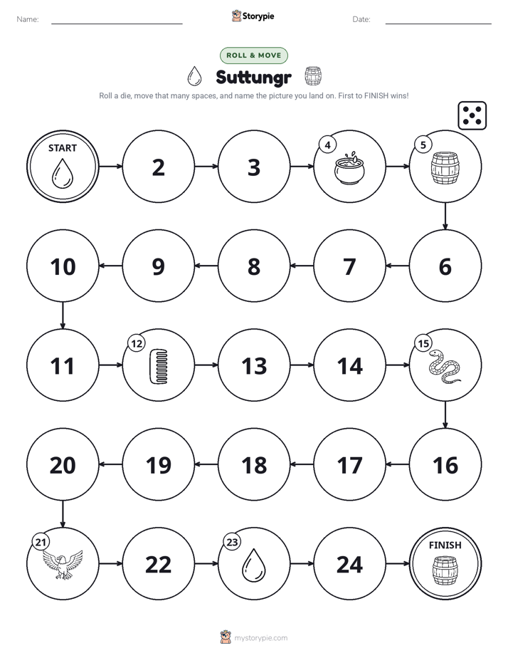 Roll & Move Game
