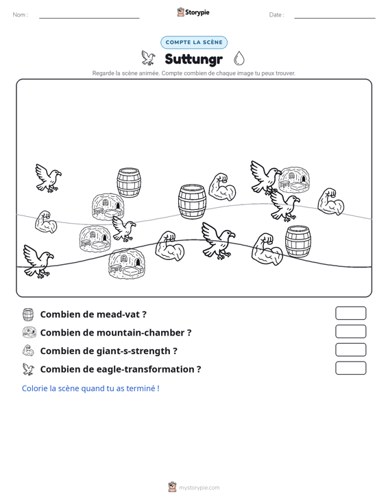 Scène de Comptage