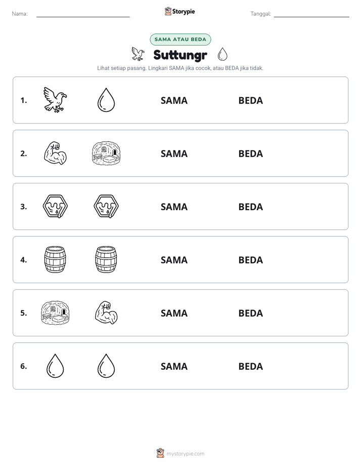 Sama atau Berbeda