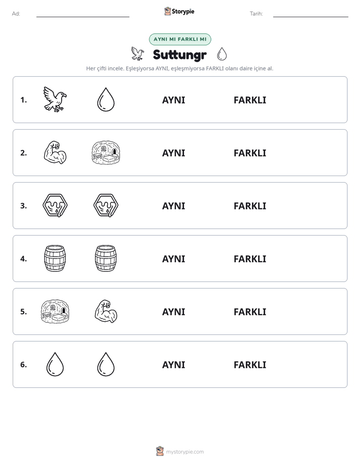Aynı mı Farklı mı