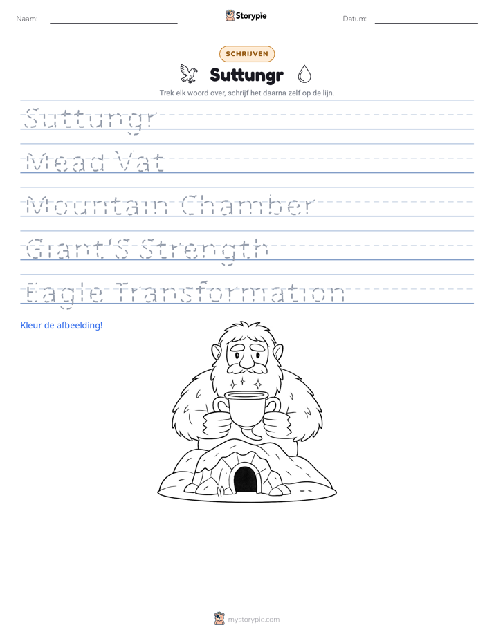 Schrijf Oefening