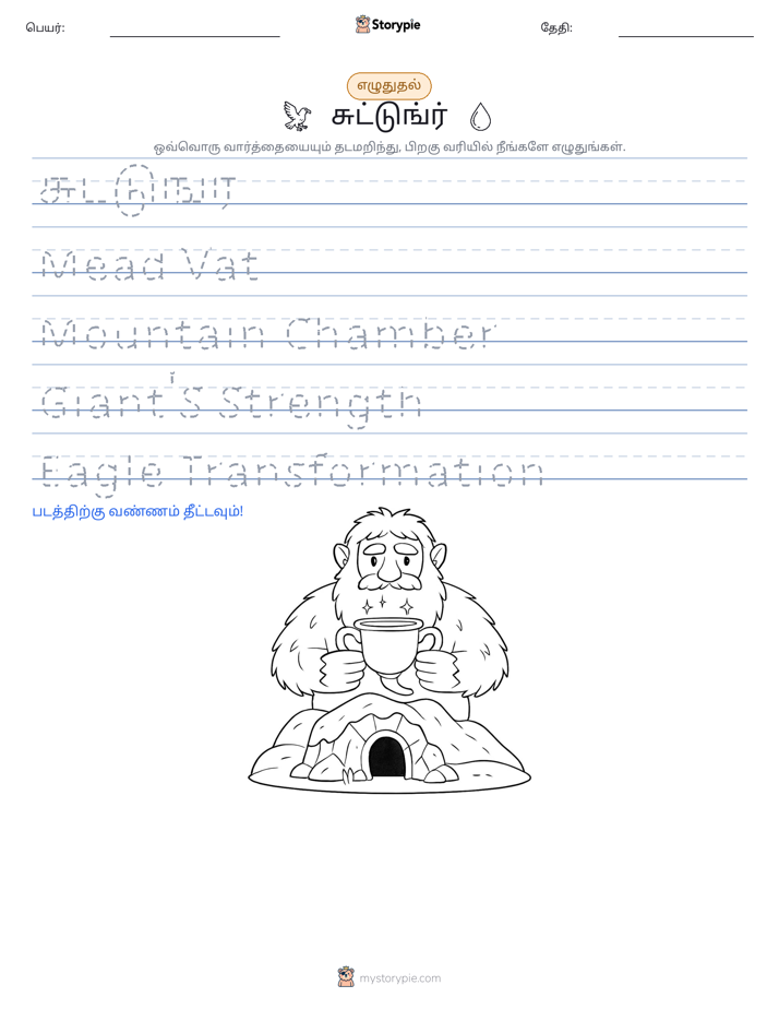 எழுத்து பயிற்சி