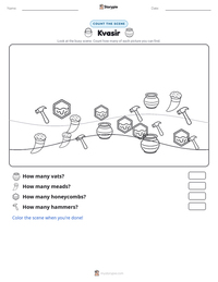Kvasir printable worksheet preview