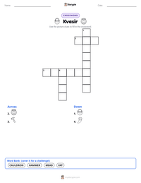 Kvasir printable worksheet preview