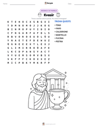 Anteprima della scheda stampabile di Kvasir