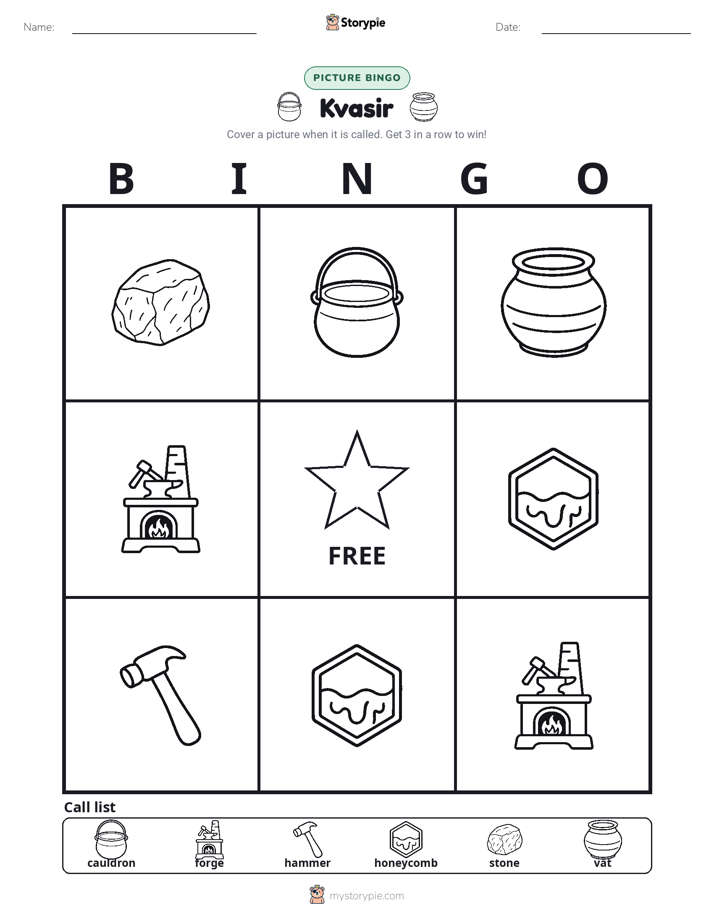Picture Bingo
