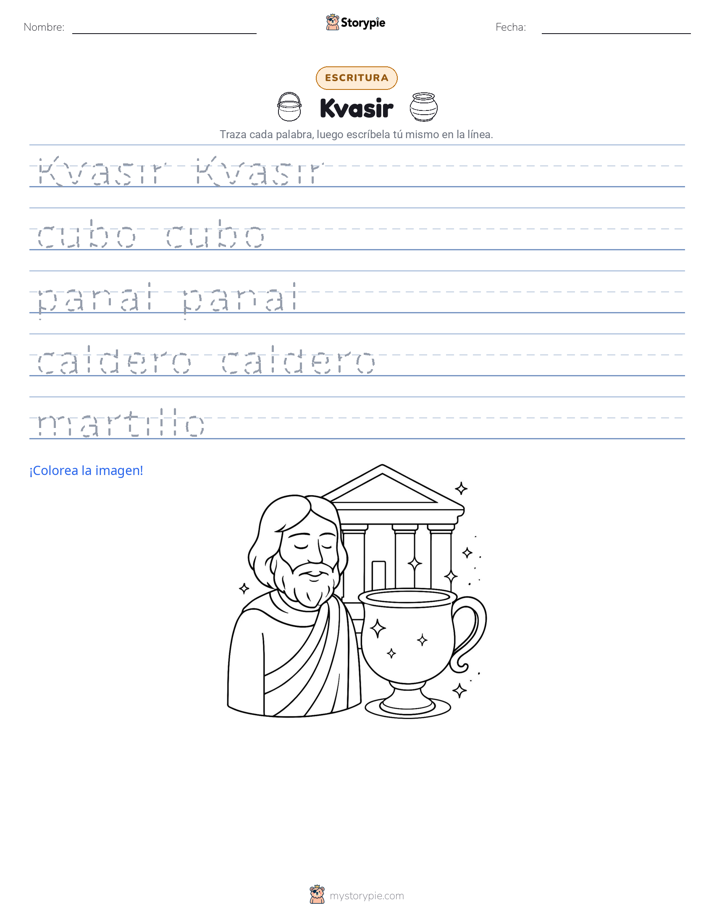 Práctica de Escritura