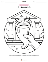 Anteprima della scheda stampabile di Gunnlod